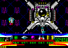 turrican shoot-em-up level on spectrum